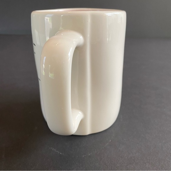 RAE DUNN Artisan Collection AUNTIE Mug White and Pink Kitchen Coffee Tea Drink - Picture 5 of 7